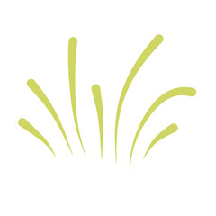 Obraz premium Handdrawn Ray Line Scribble