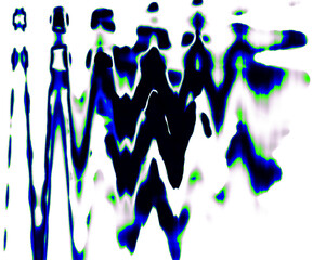 Abstract vortex background with swirling circular motion