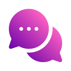 communications gradient icon