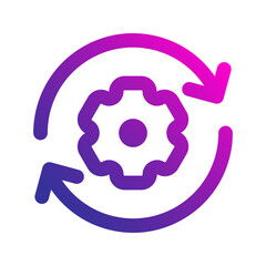 automation gradient icon