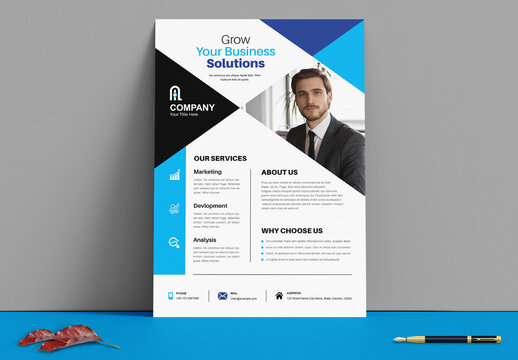 Corporate Flyer Design Layout