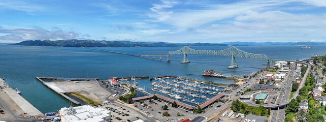 Astoria Megler Bridge Columbia river Pacific Northwest