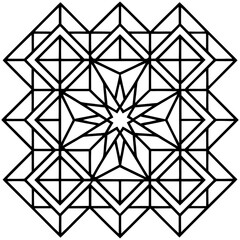 Abstract geometric pattern