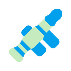 bazooka duo tone icon