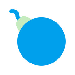 bomb duo tone icon
