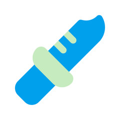 knife duo tone icon