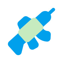rifle duo tone icon