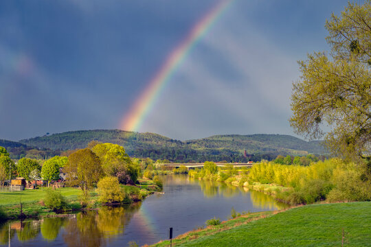 Regenbogen Rinteln Weser