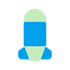 torpedo duo tone icon