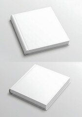 純白の書物、静謐な佇まい