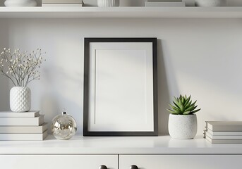 静謐な空間の余白 白と黒の調和