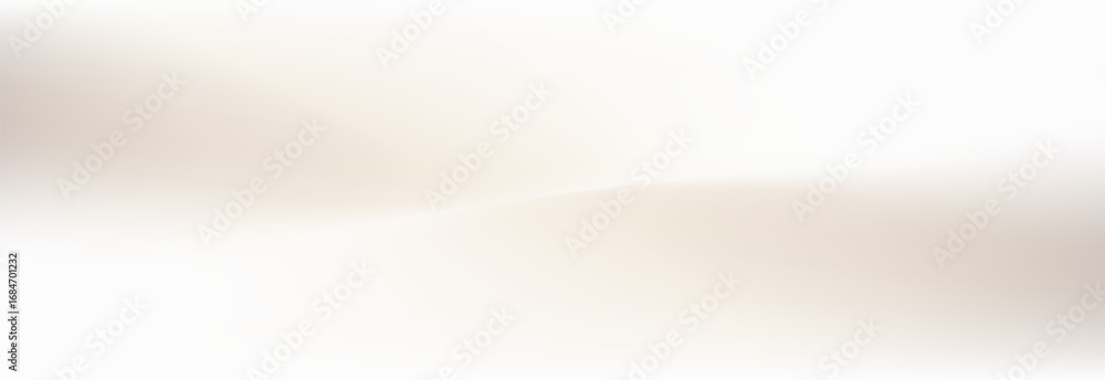 Aufkleber light beige and ivory background with smooth gradation and wave pattern for a warm and minimal desig