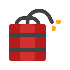 dynamite flat icon