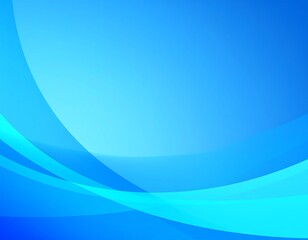 Abstract light blue background with flowing lines