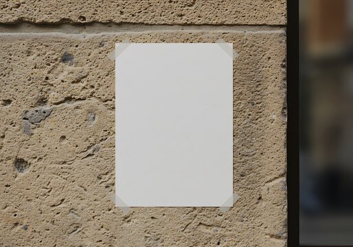 石壁に貼られた白い紙、静かな物語 (Ishikabe ni harareta shiroi kami, shizuka na monogatari)