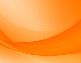 Abstract orange gradient curves