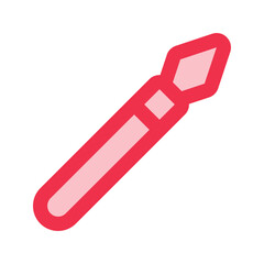 spear outline fill icon
