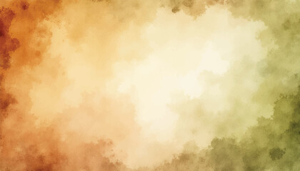 Obraz premium Vector brown watercolor texture background illustration