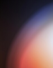 Colorful sphere abstract gradient with backlight background wallpaper banner for posters or banners