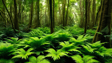 Between a Zillion Ferns