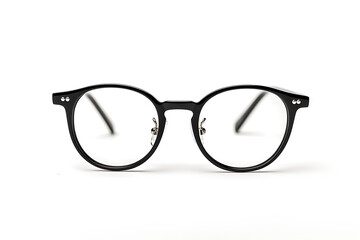 Fototapeta premium Modern optical glasses frame closeup with minimalist design