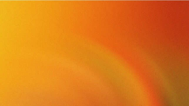 Subtle rainbow arc across a warm orange and yellow gradient background abstract