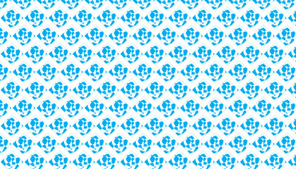 Vibrant Blue Geometric Diamond Pattern abstract