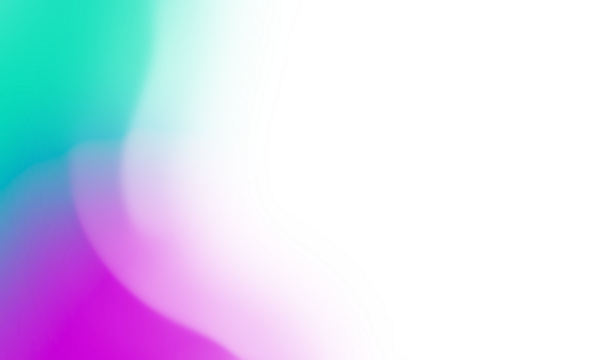 Abstract With A Vibrant Purple And Turquoise Corner