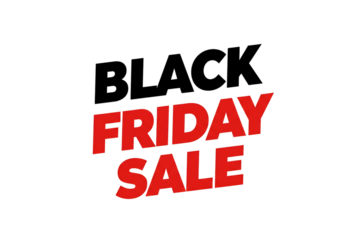 Unleash massive savings with bold Black Friday sale lettering for ultimate shopping excitement!