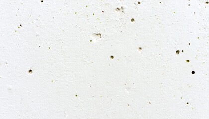 White Stucco Wall Texture With Micro Pits And Lime Freckles