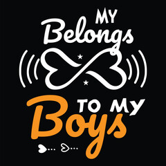 Custom Typography T Shirt Design 