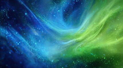 Abstract Colorful Background With Twirling Colors