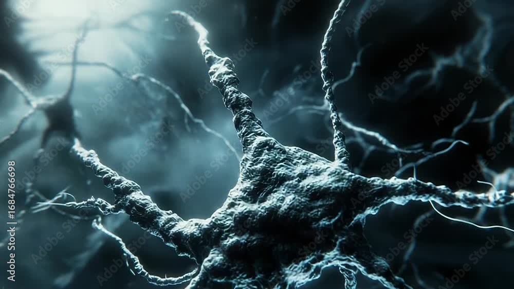 Poster neuron transmitting signals in the nervous system