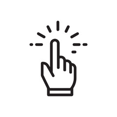 Obraz premium Stylized hand illustration with vibrant color palette