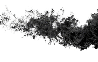 Abstract grayscale image of a sprawling, textured, flowing form