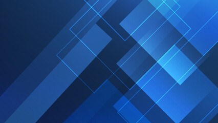 青系グラデーションのモダンビジネス背景デザイン
