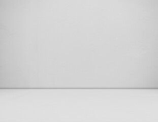 Background wall white grey studio floor kitchen table platform room gray cement mockup scene light shadow backdrop concrete place product empty loft workshop shelf minimal mockup display
