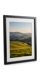 朝の静寂、丘陵の詩