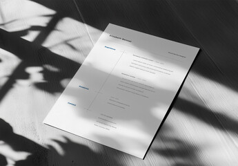 Minimal Resume Design