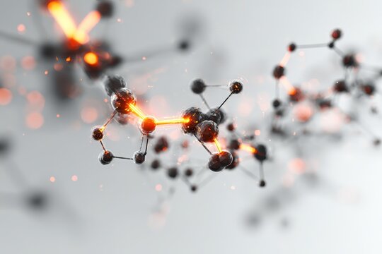 Quantum computing node network glowing with vibrant signals and intricate connections demonstrating advanced technology in a futuristic digital environment