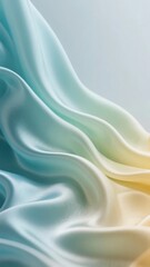 Obraz premium Soft Gradient Fabric Draped in Pastel Hues