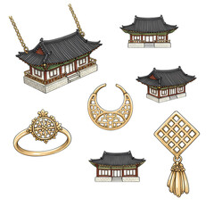 Korean Architecture Jewelry: Exquisite Designs Inspired by Traditional Temples and Palaces