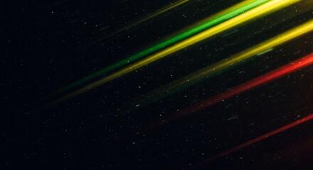 Obraz premium Abstract background with colorful light leaks and dust.