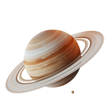 A planet saturn with its rings
