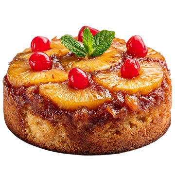 Pineapple Upside-Down Cake png