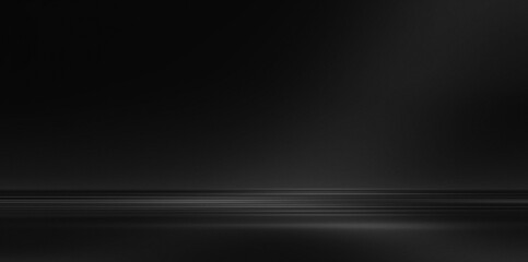 Minimalist black gradient background with delicate line textures, high - end texture, suitable for...