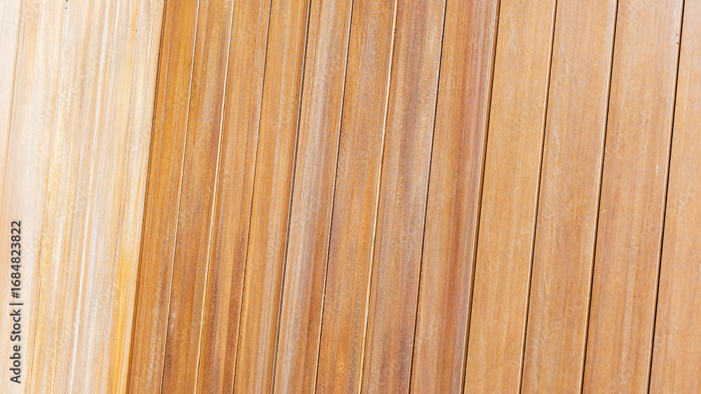 Poster textured timber: a close-up shot of a light, natural wood texture, showcasing the intricate grain pa