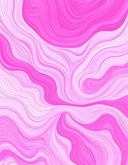 Obraz premium Abstract fluid pink and white design