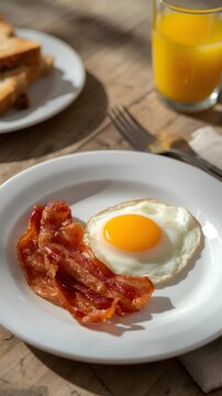 Home-Style Breakfast and Comfort Food Stock Photography.