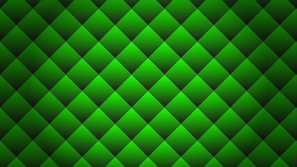 Modern mosaic seamless green pattern diamond shaped texture abstract wallpaper